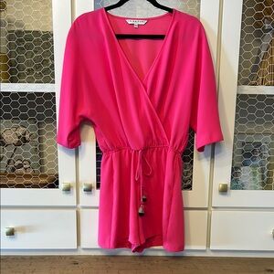 Trina Turk Vibrant Pink Romper